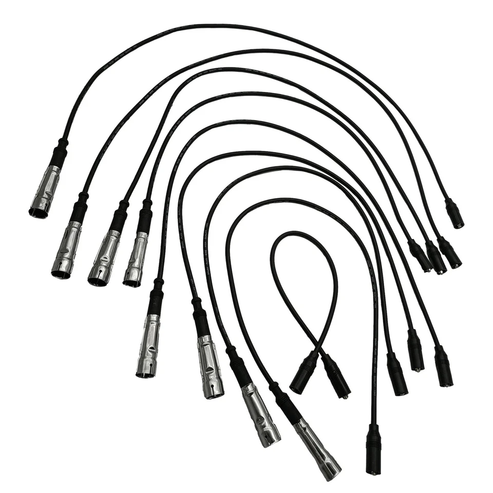 Spark Plug Wire Set Fits 1977-1998 Rolls-Royce Silver Spur Silver Spirit Camargu - Image 2 of 4