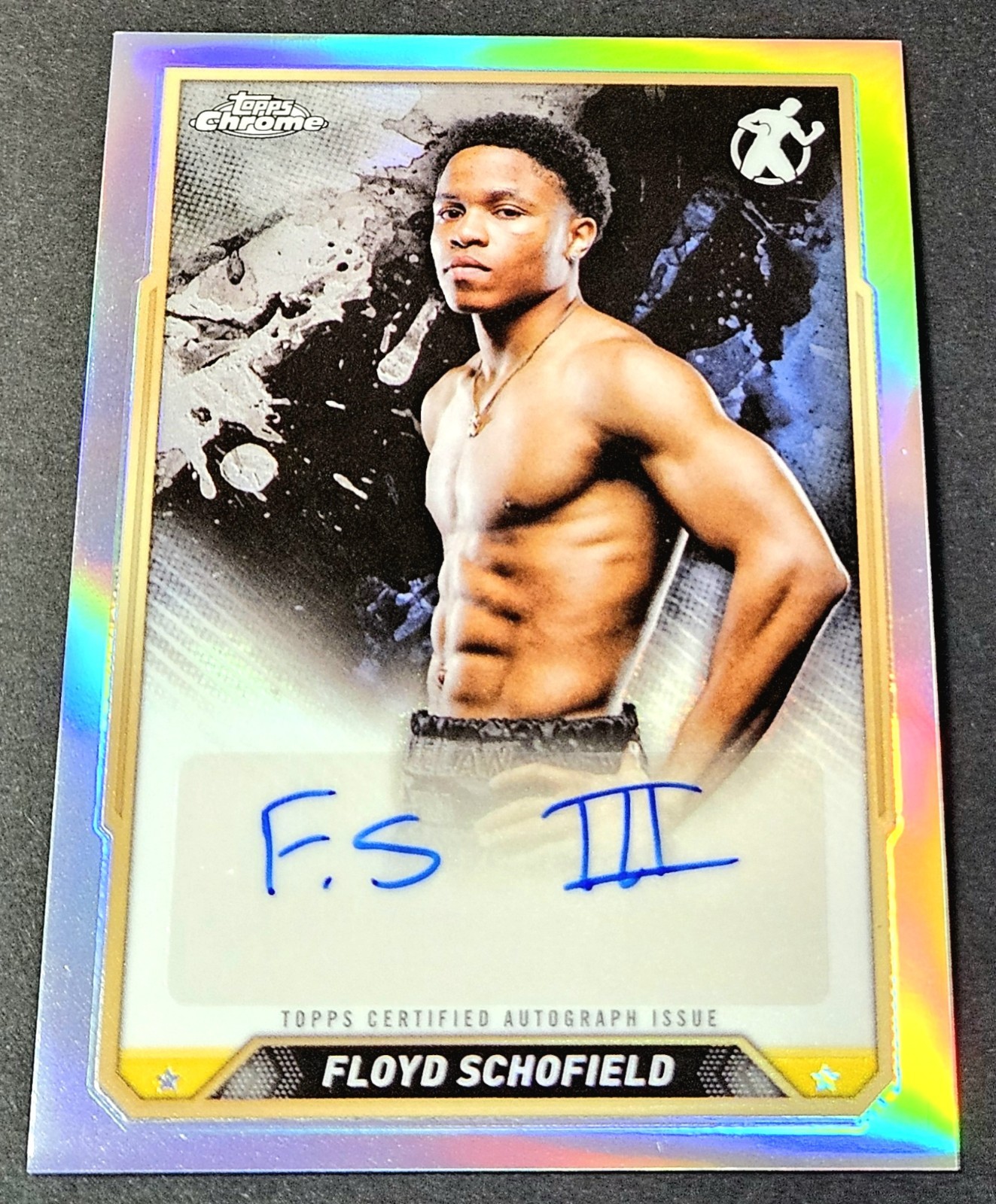 2024 Topps Chrome Boxing Auto Floyd Schofield Autograph #CBA-FSD