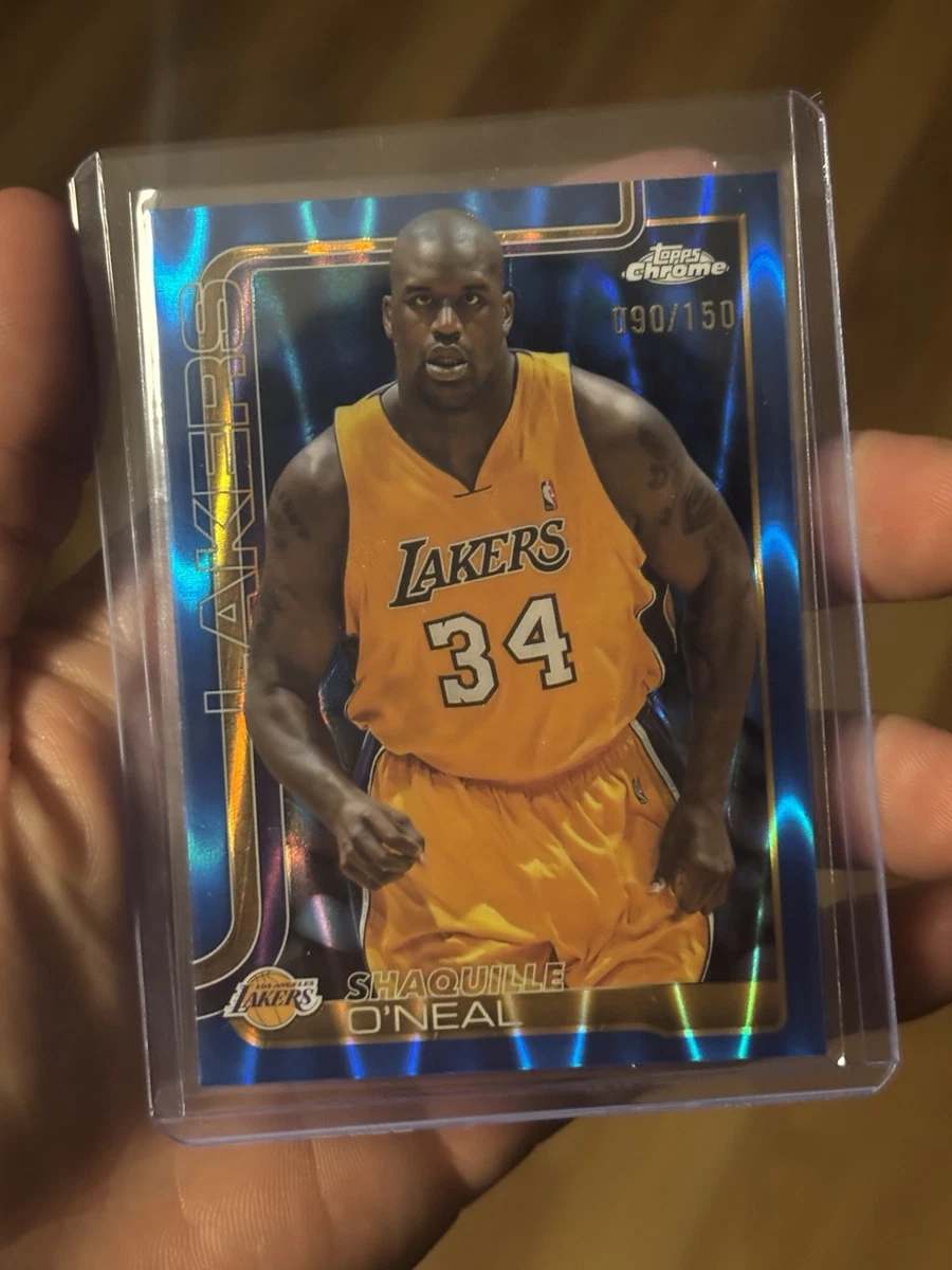 Topps Shaquille O'Neal Basketball Serial Numbered Sports Trading