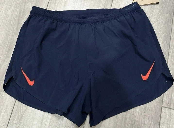 NIKE AEROSWIFT DRI-FIT ADV RUNNING SHORTS MENS SIZE LARGE GYM FN3352-451, NEW