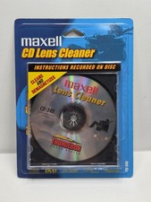 Maxell CD-340 CD Lens Cleaner Thunderon Brush System for DVD CD-ROM PlayStation