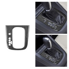 Carbon Fiber Auto Gear Shift Panel Trim Sticker For Volkswagen Jetta 2011-2014