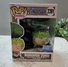 Funko Pop One Piece Roronoa Zoro Sleeping #2391. Amazon Exclusive. Brand New