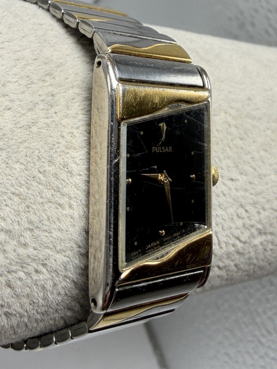 Pulsar V400-5990 New Battery Rare Ladies Watch 19MM 7\