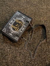 Spirit Halloween Book Of Spells Crossbody Purse Chain Strap