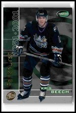 2000-01 Be a Player Memorabilia #P-134 Kris Beech Parkhurst 50th Anniversary