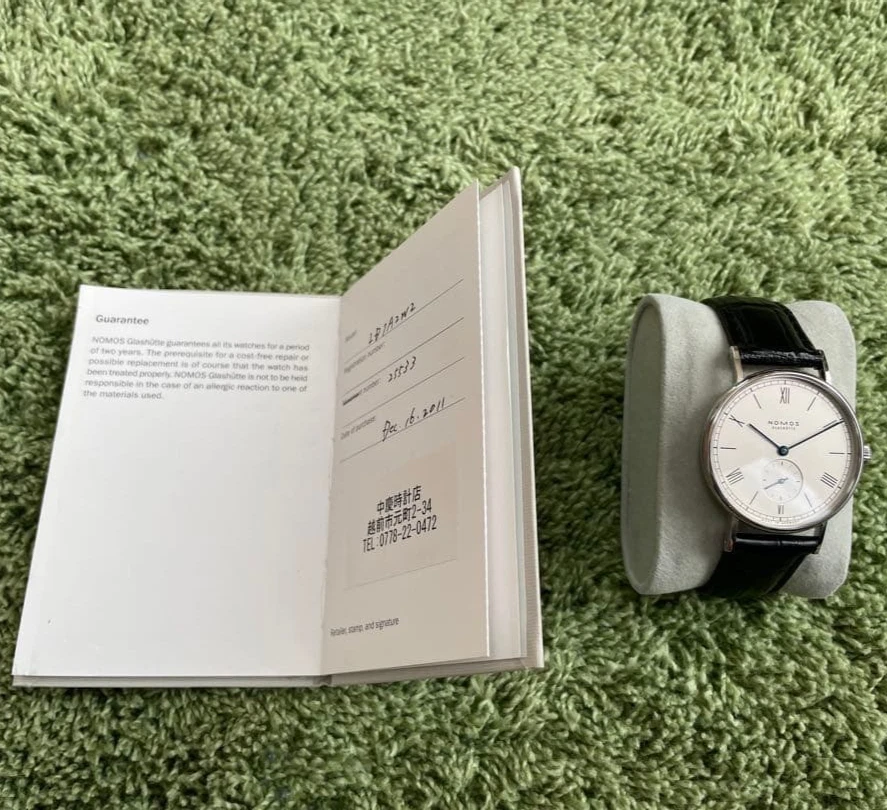 Reloj Hombre NOMOS GLASHUTTE Ludwig Cuerda Manual 35mm de JP Foto 2 de 4