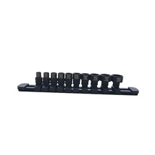 s 78110 10-Piece 1/4" Drive Low Profile Nano Impact Sockets - SAE One Size