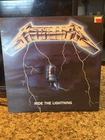 Metallica – Ride The Lightning LP 2008 Remastered Warner Bros. 180g Vinyl VG+