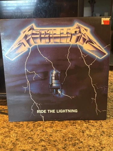 Metallica – Ride The Lightning LP 2008 Remastered Warner Bros. 180g Vinyl VG+