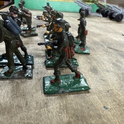 Figuras militares 30 mm SAE Union S.Africa Segunda Guerra Mundial pintadas ejército vintage 19 un. - Imagen 11 de 23