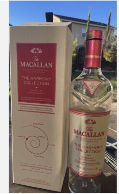 Macallan Harmony Collection Intense Arabica Empty  Bottle & Box