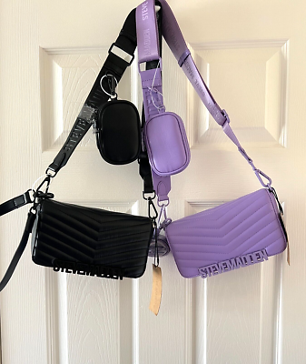 Steve Madden BSPENCY DT625000 Small Crossbody Bag Black/Meta