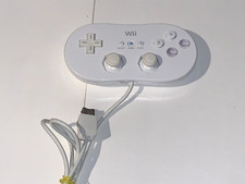 Nintendo Wii Classic White Wired Controller RVL-005