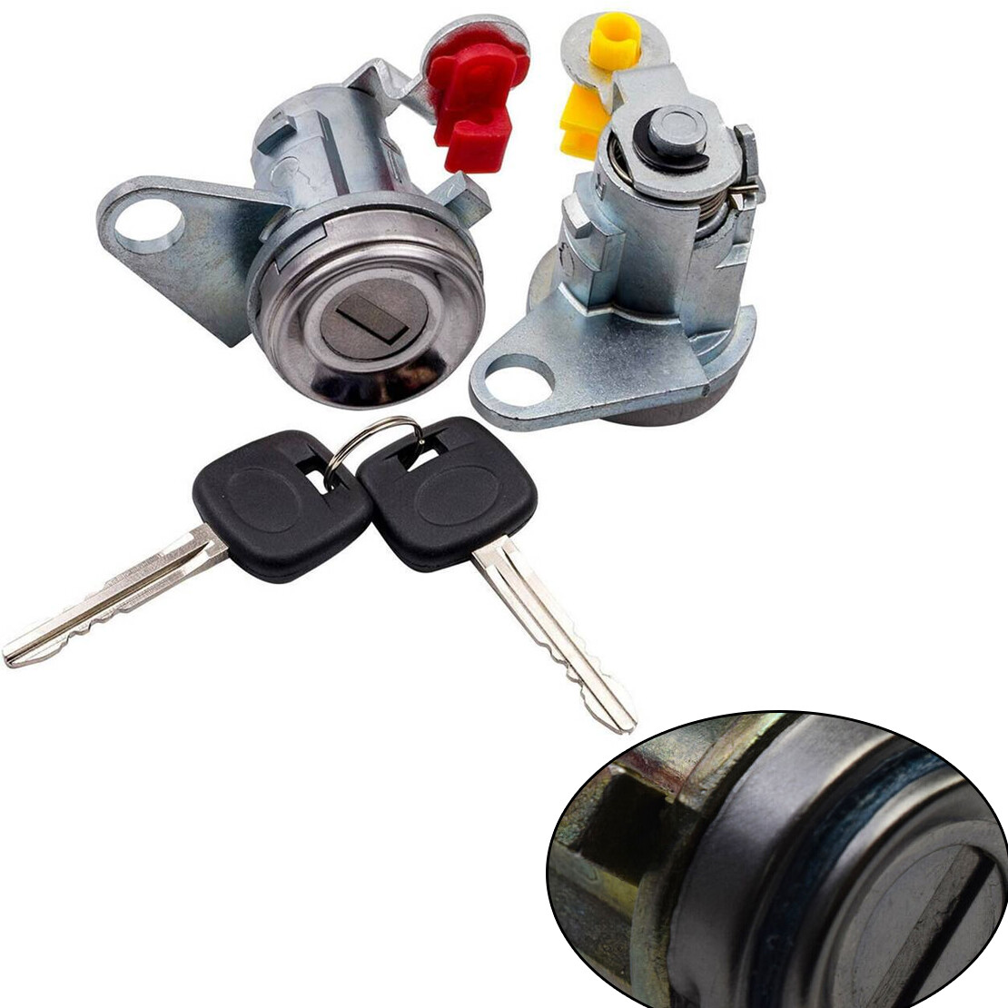 Car Door Lock Cylinder Fit For Toyota Corolla 1993-1997 1.6 1.8L