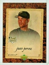 2007 Upper Deck MLB Artifacts Juan Perez Rookie RC #87 - Pittsburgh Pirates MINT