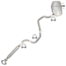 Stainless Steel Exhaust System Kit Fits 2013-15 Malibu 2016 Malibu Limited 2.5l