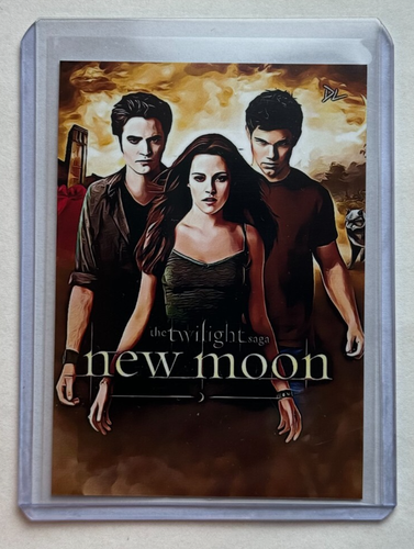 Twilight Limited Edition Artist Signed "New Moon" Trading Card 2/10