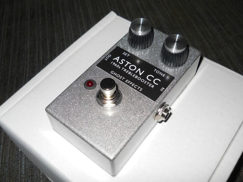 Brand New Ghost Effects 'Aston CC' Treblebooster Clone 1960s Rangemaster