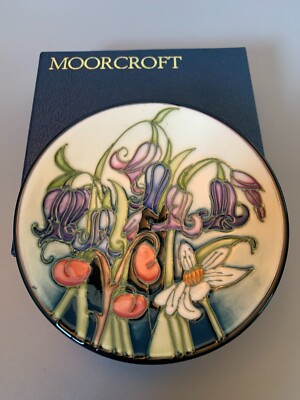 Moorcroft Keramik Pin Schale von Emma Bossons 2005