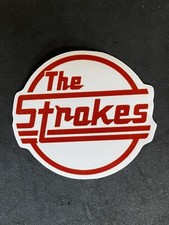The Strokes Sticker Red Logo NY 2000s Indie Rock Band Icon for Laptops Etc New