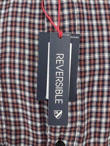 NWT Cremieux Reversible Shirt Men's 3XB Red Checked/Plaid $89 Long Sleeve - Picture 11 of 14