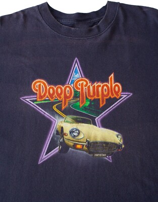 Highway Star Tour Deep Purple Band Shirt Black Unisex S-5XL 1J0156