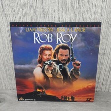 Rob Roy Deluxe Letterbox Edition Laserdisc Movie Liam Neeson Jessica Lange