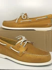 neuves avec étiquettes chaussures de bateau originales Sperry authentique qualité suprême cuir marron US 8 M
