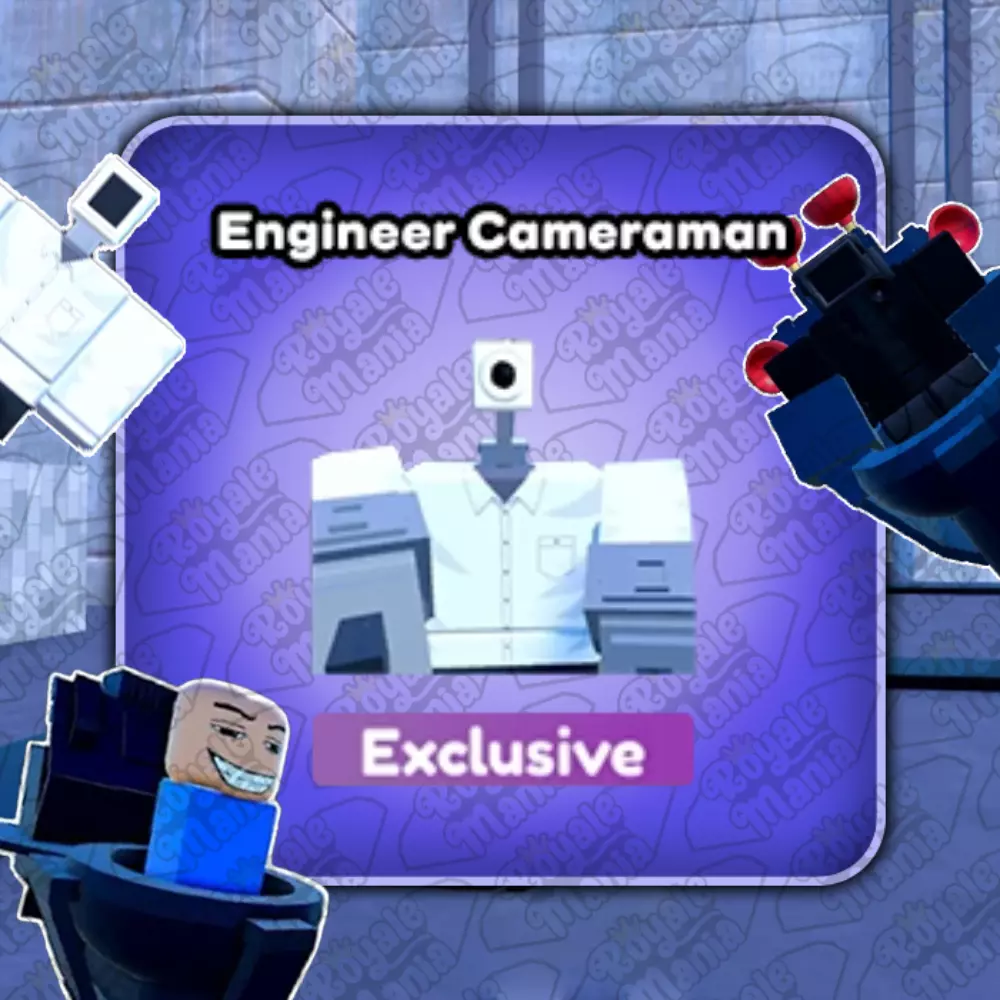 Toilet Tower Defense, Roblox, TTD, Engineer Cameraman Unit