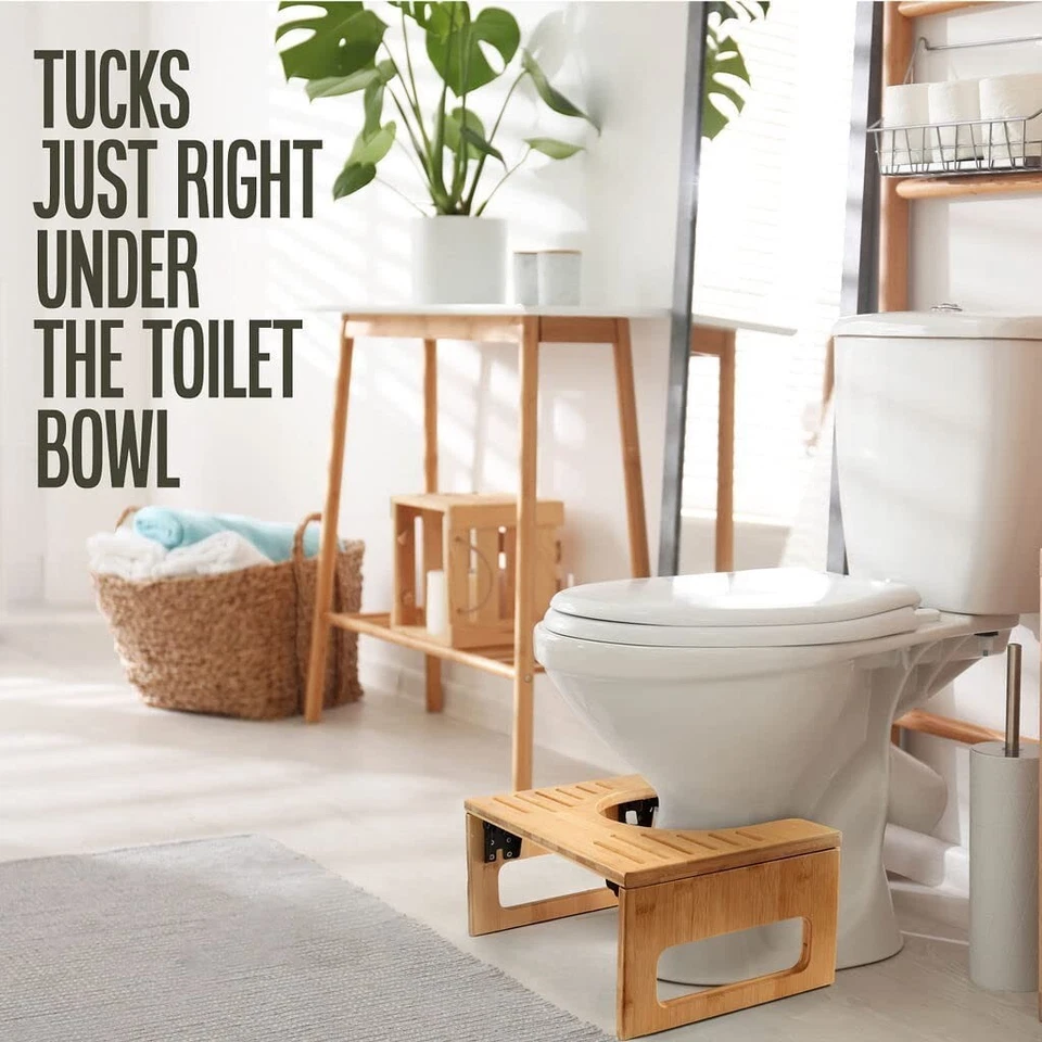 Toilet Stool, Potty Stool, Toilet Foot Stool Waterproof and Non Slip - Image 2 of 4
