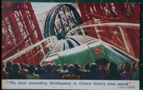 Cartolina d'epoca London Casino Cinerama esperienza