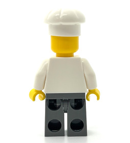 Chef white hat Lego City Minifigure Town Square 60026