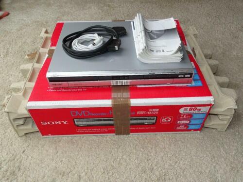 Sony RDR-HX520 DVD Recorder / 80GB HDD, in original packaging, without FB, 2 Year Warranty - Picture 1 of 7
