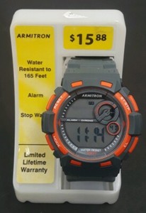 Armitron Men's Watch Digital Dial Day Date Alarm Stopwatch 50M/165Ft WR 40/8320 | eBay