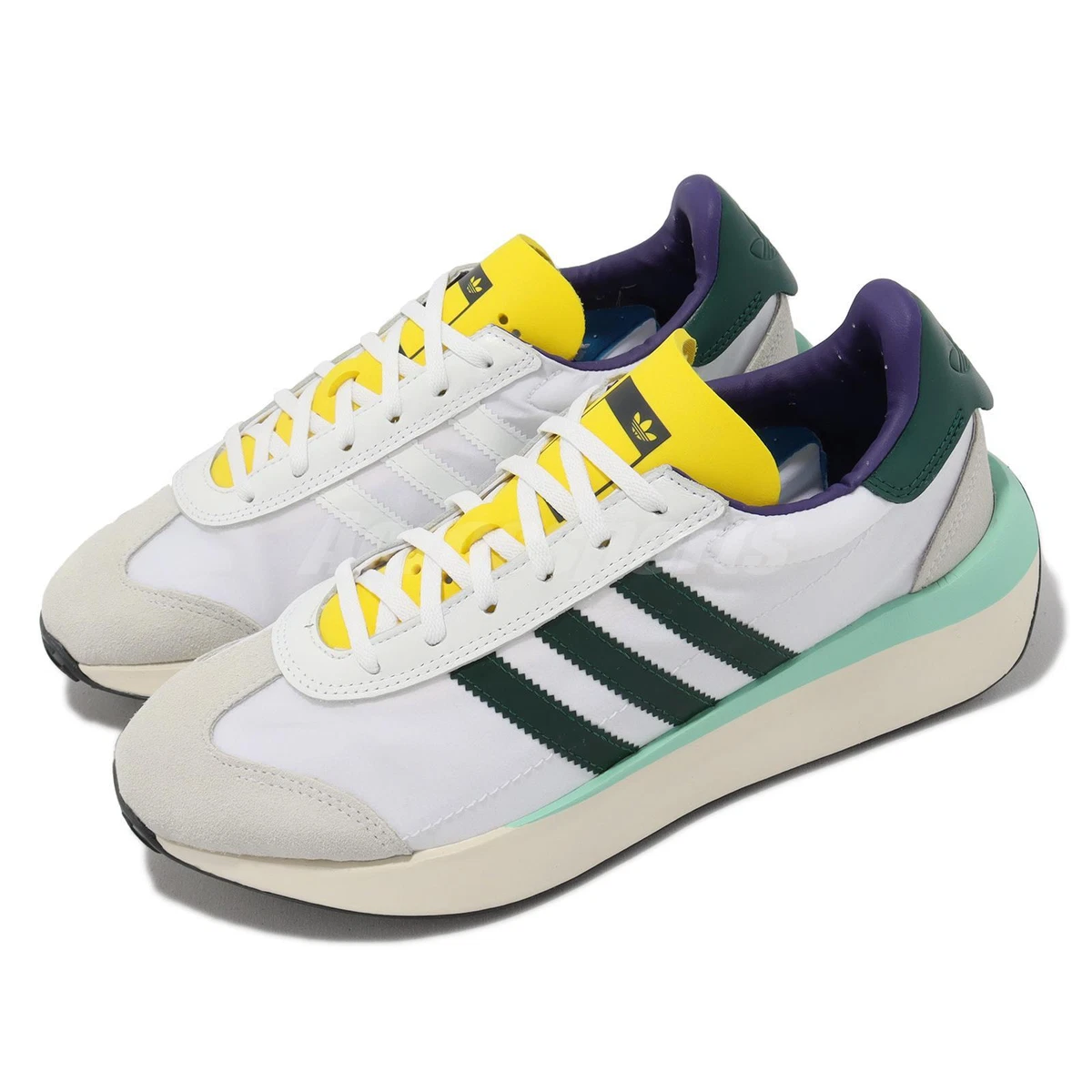White and yellow adidas shoes sale