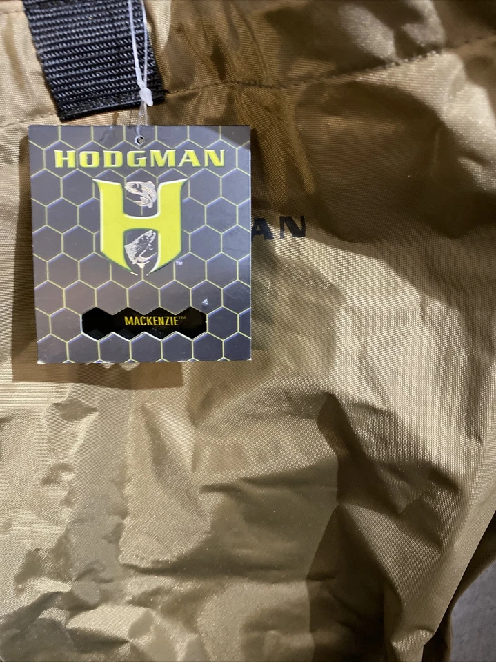 Hodgman Waders Mens 10 Nylon PVC Light Weight Brown Boots Bib Style - Image 3 of 4