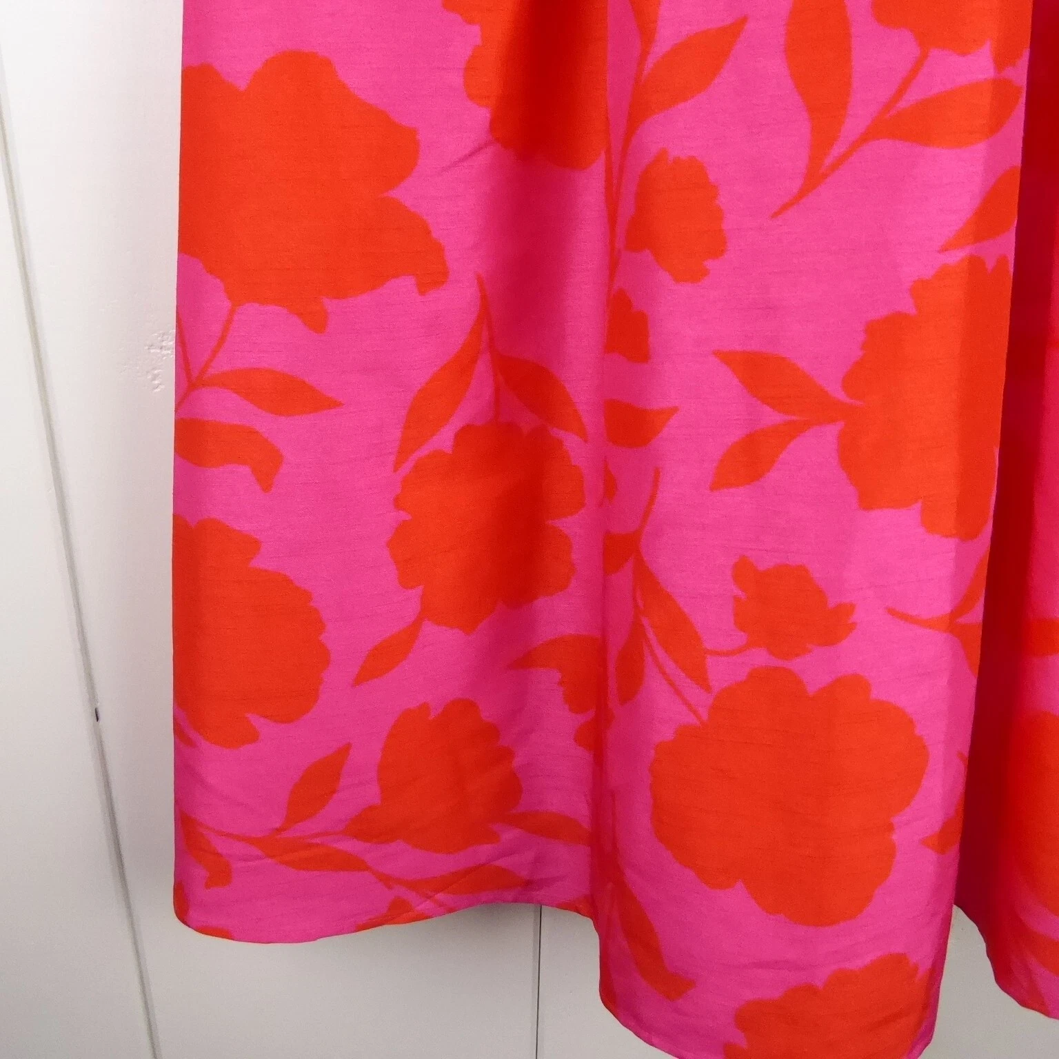 Abito donna Kate Spade x Target taglia 00 classico rosa peplo midi ospite matrimonio nuovo con etichette