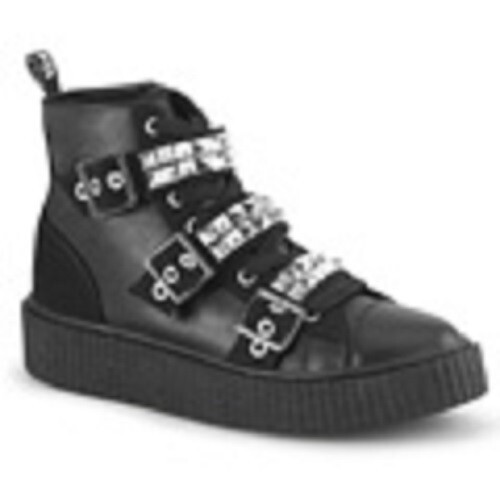 HERREN 1,5" GUMMISOHLE HOHE SNEAKER. CREEPER.STUDS REISSVERSCHLUSS 4 5 6 7 8 9 10 12 13 - Bild 1 von 5
