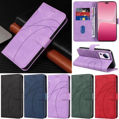 Luxury Wallet Flip Leather Cover Case For Xiaomi 13T Redmi Note 12 13C 10A 10C