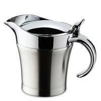 Edelstahl Thermo Sauciere 500 Ml Doppelwandig Mit Klappdeckel SoßEnkanne