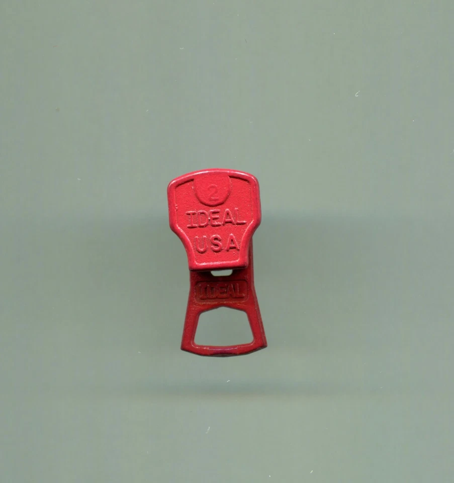 One Red #5 Ideal Slider for Molded Plastic Zipper - Image 2 of 2