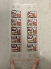 Planche de 10 timbres neufs  50 F Philexafrique 1969  Haute Volta n° 63