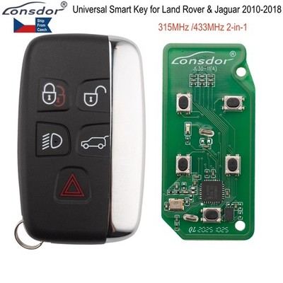 Lonsdor Universal Smart Key 315MHz /433MHz for Land Rover & Jaguar 2010-2018 EU