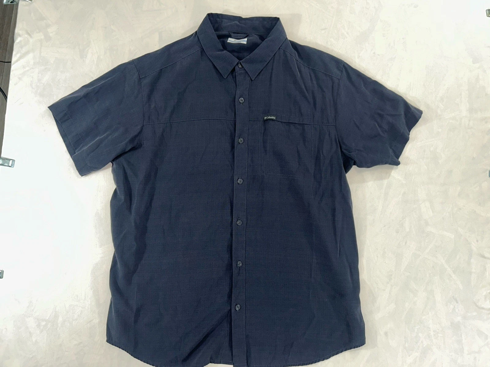 Columbia Men's XL Blue Short Sleeve Button Down With Buttoned Chest Pocket Shirt
Opens in a new wind