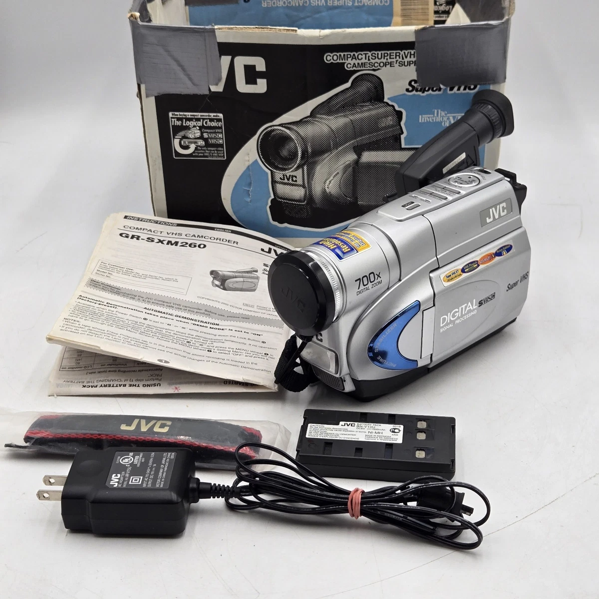 ジーコ VHS Las mejores ofertas en Zoom digital 700x JVC Videocámaras Super