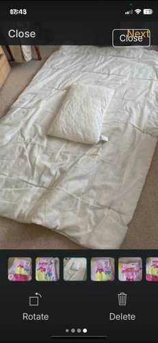 Cot Bed - Peppa- Complete Set With Quilt Cover And Pillow - Picture 4 of 4