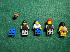 Lego City Lot: 4644, 7733, 7732,7631 - Marina, Trucks, Plane - All pieces & figs