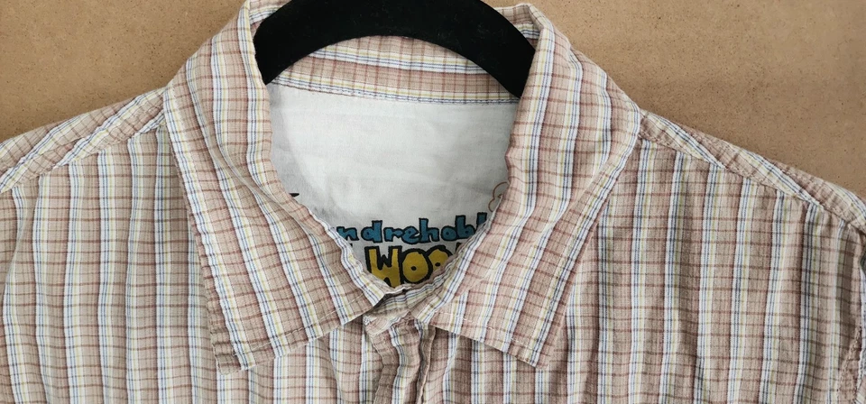 Dan Drehobl elwood Small Long Sleeved Collared Button Up Shirt w/pockets - Image 2 of 4
