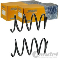 2X Spidan Fahrwerksfedern Satz Vorne Passend FÜR Mini Mini Links+Rechts | 87194